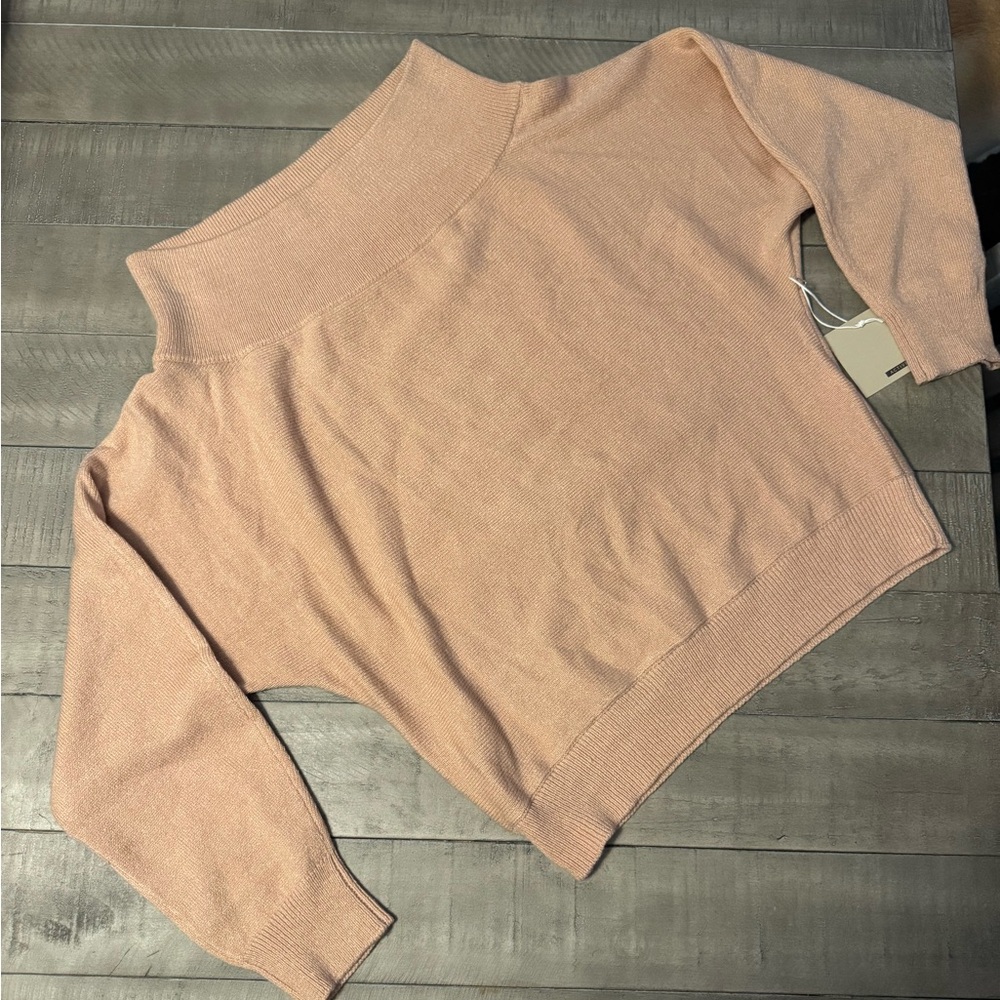 Off the Shoulder Sweater, Size Large - NWT